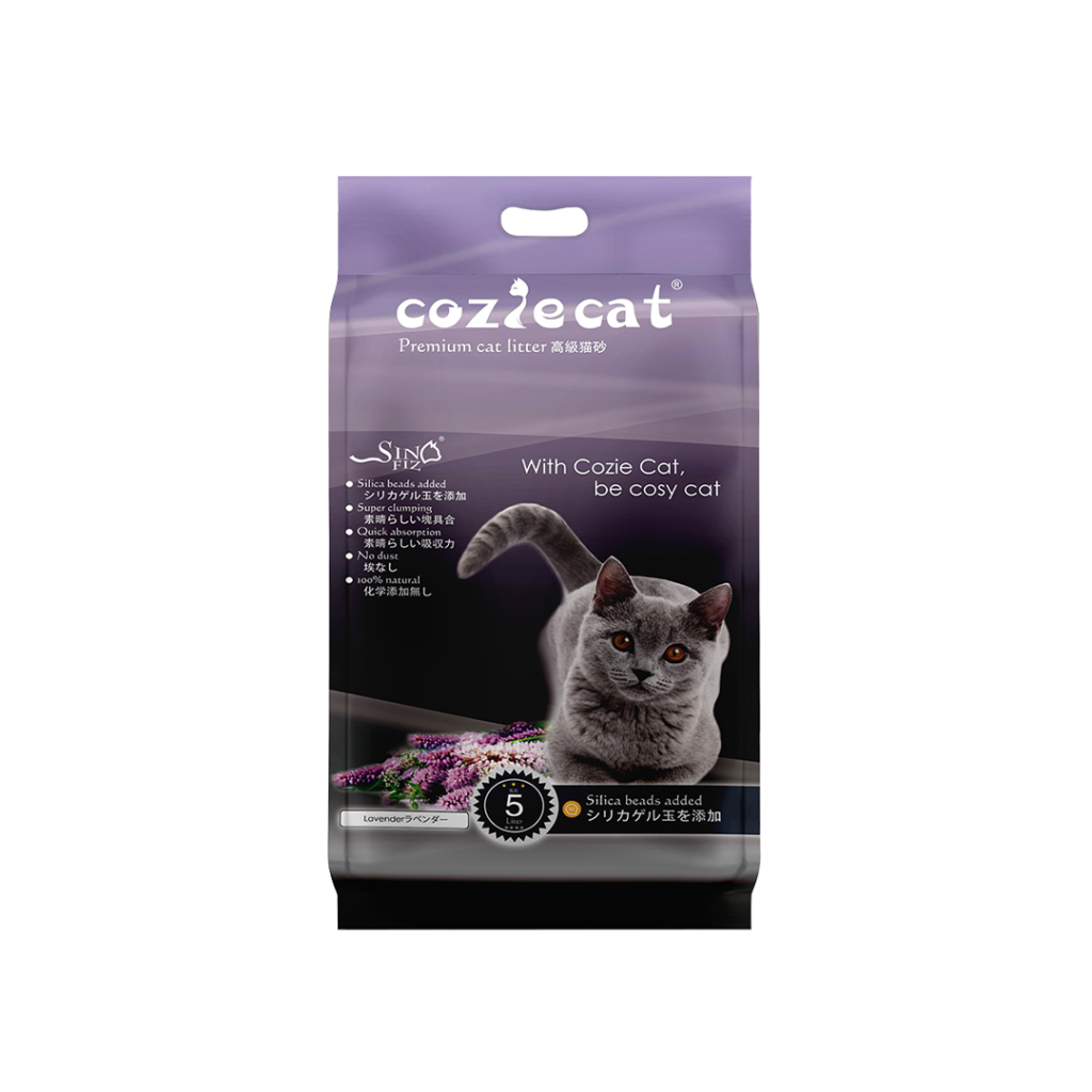Cozie Cat Bentonite Clumping Litter — 5L — Petlix