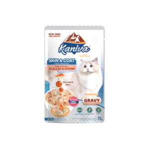 Kaniva Cat Pouch — Tuna Topping Scallop — Petlix